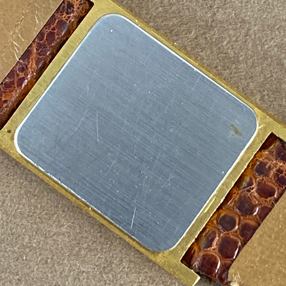 Neiman Marcus Gold Plated Roman Numerals Watch - Picture 6 of 7